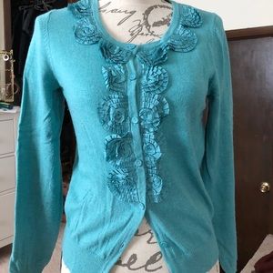 3 sweaters for $30. Boden embellished cardigan